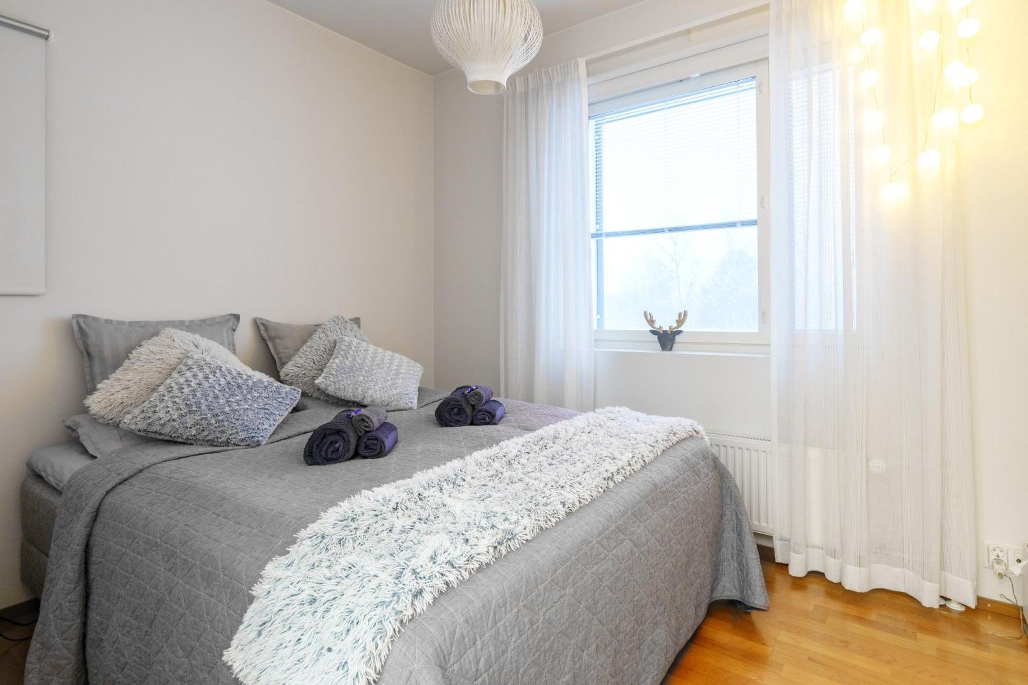Adorable Arctic Apartment With Sauna Рованиеми Экстерьер фото