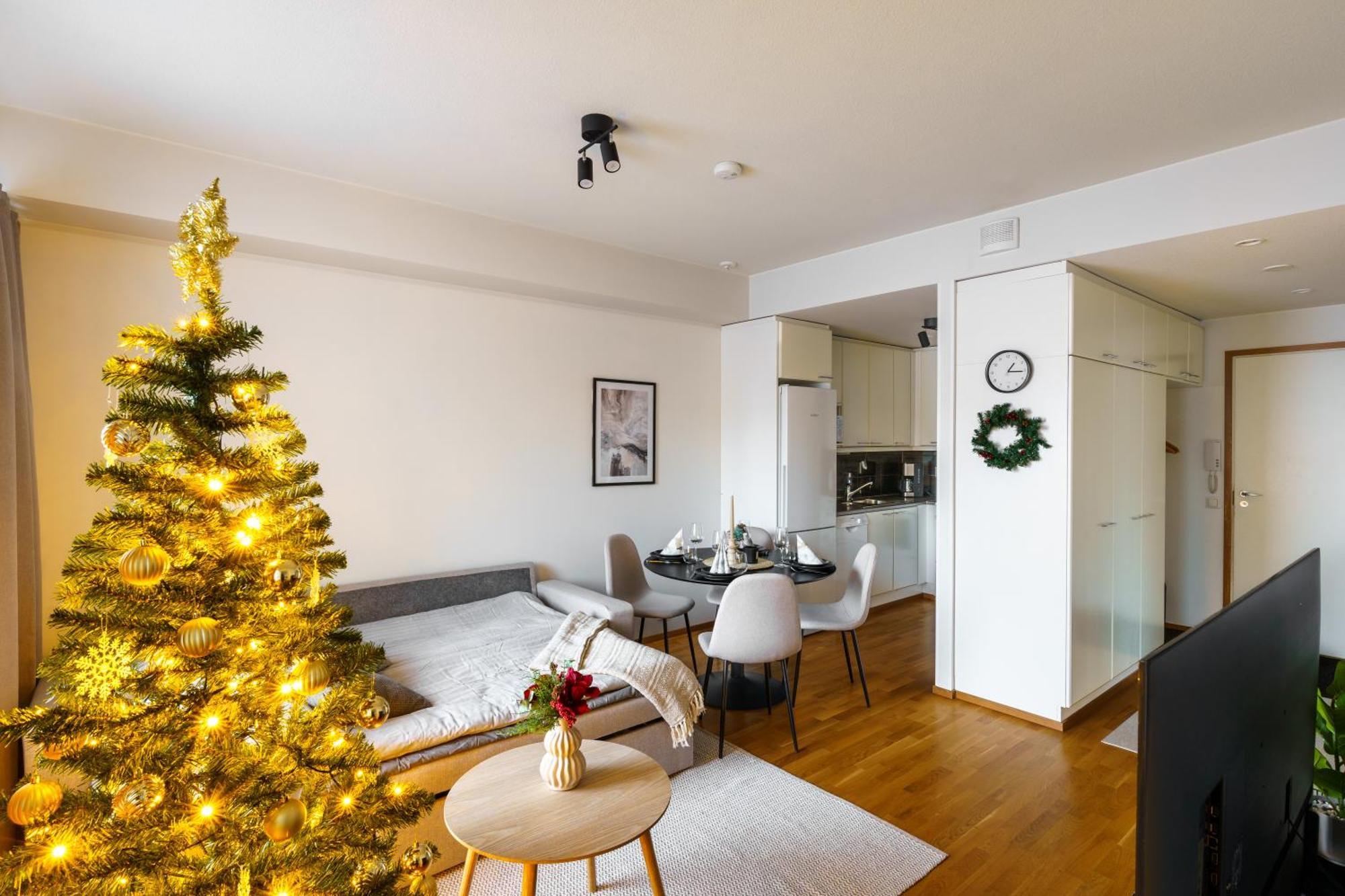 Adorable Arctic Apartment With Sauna Рованиеми Экстерьер фото