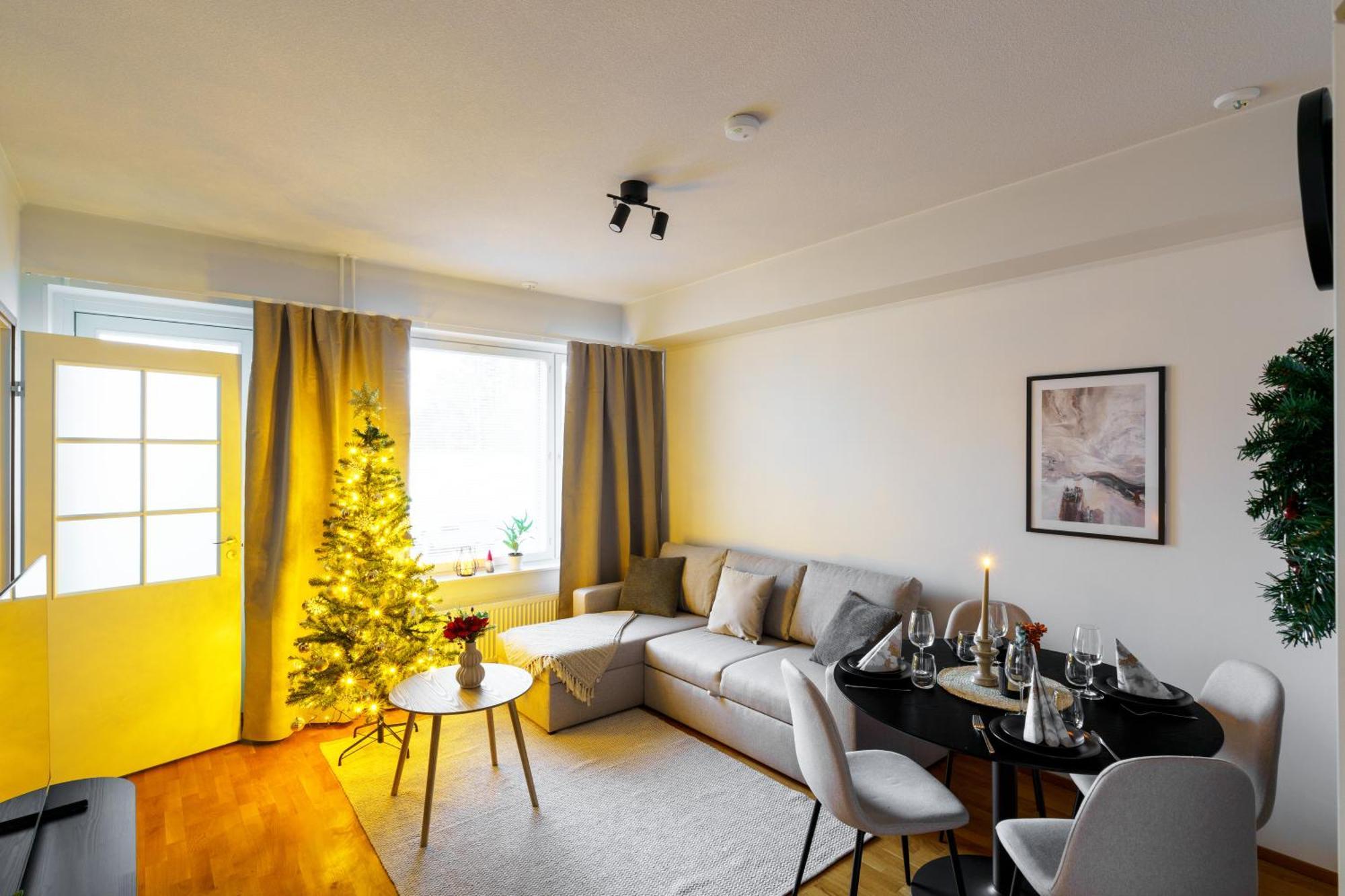 Adorable Arctic Apartment With Sauna Рованиеми Экстерьер фото